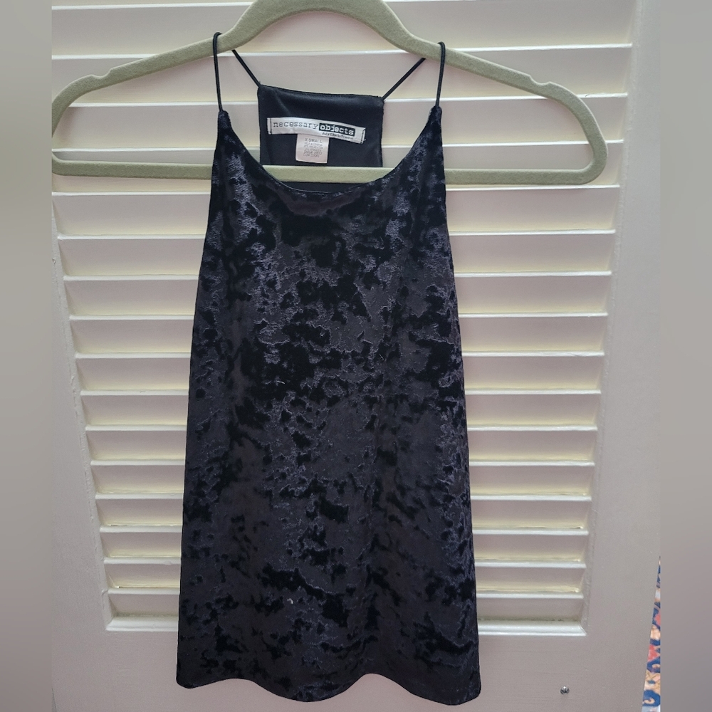 Black Velvet Going Out Top Xs
